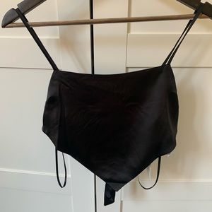 Forever21 silk bandana top